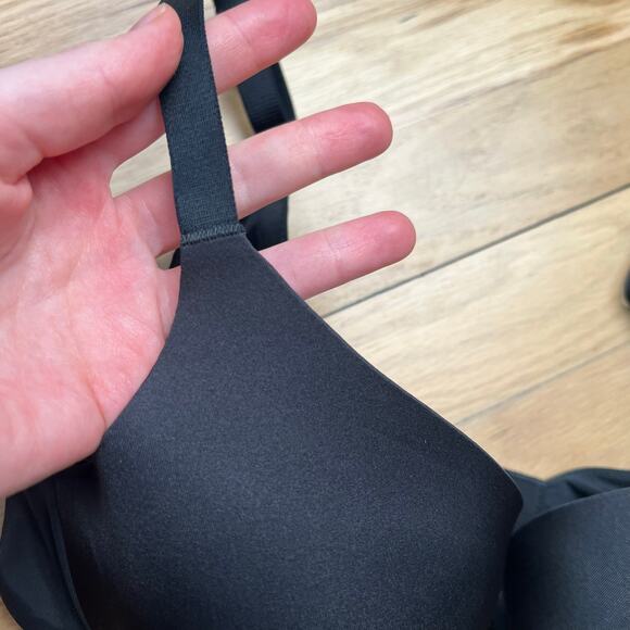 NEW Skims Women's 34D Smoothing Intimates Full Coverage Lightly Lined Bra ONYX - Picture 5 of 11